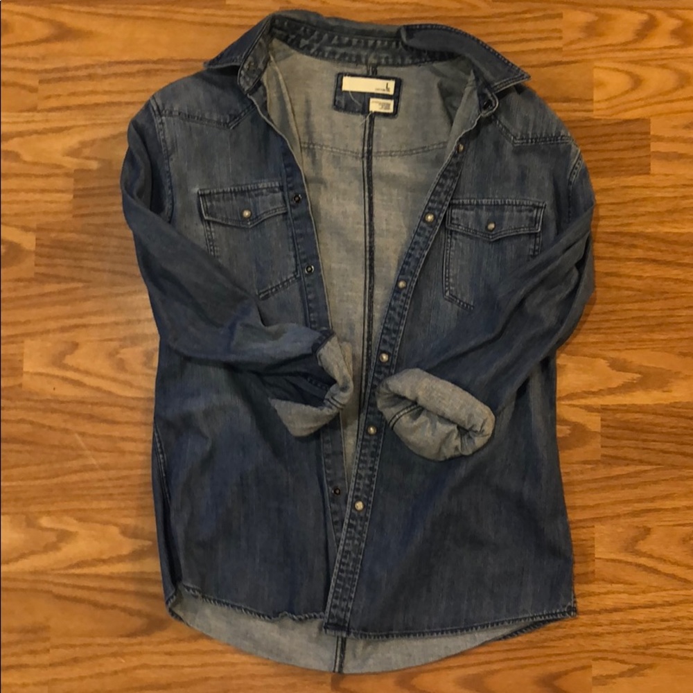 Cotton on size large men’s button up NWOT